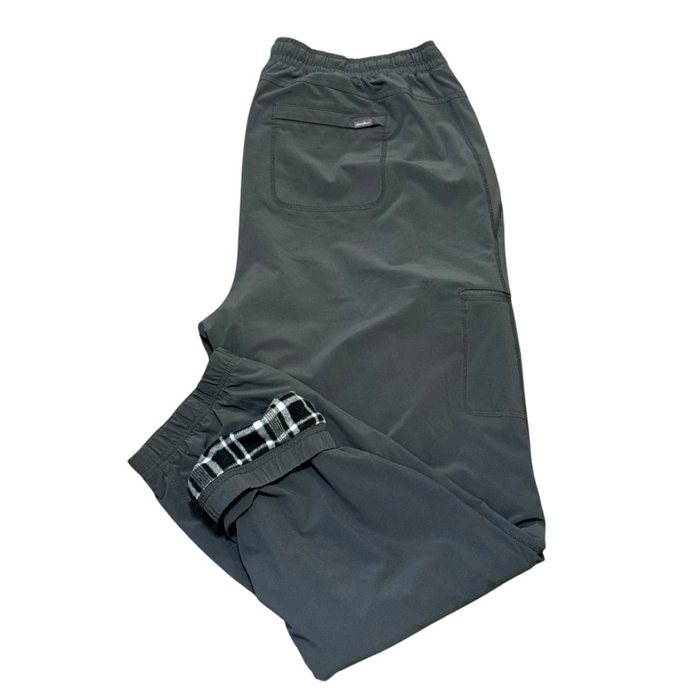 Eddie Bauer Dark Gray Track Jogger Pants